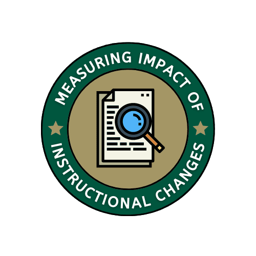 Measuring impact of instructional changes